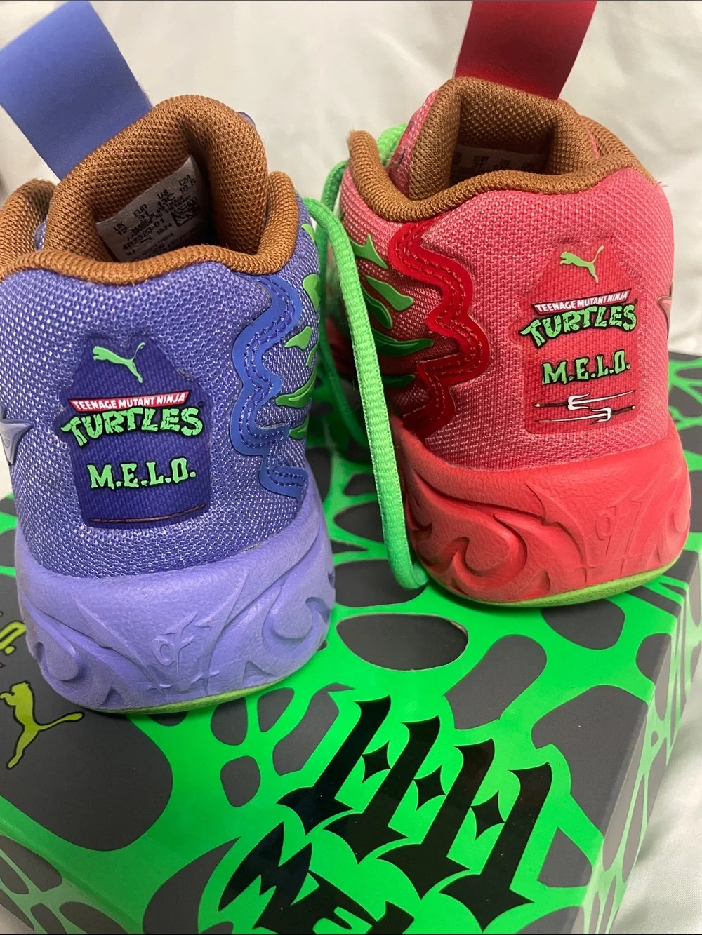 PUMA Kids’ Teenage Mutant Ninja Turtles Athletic Shoes